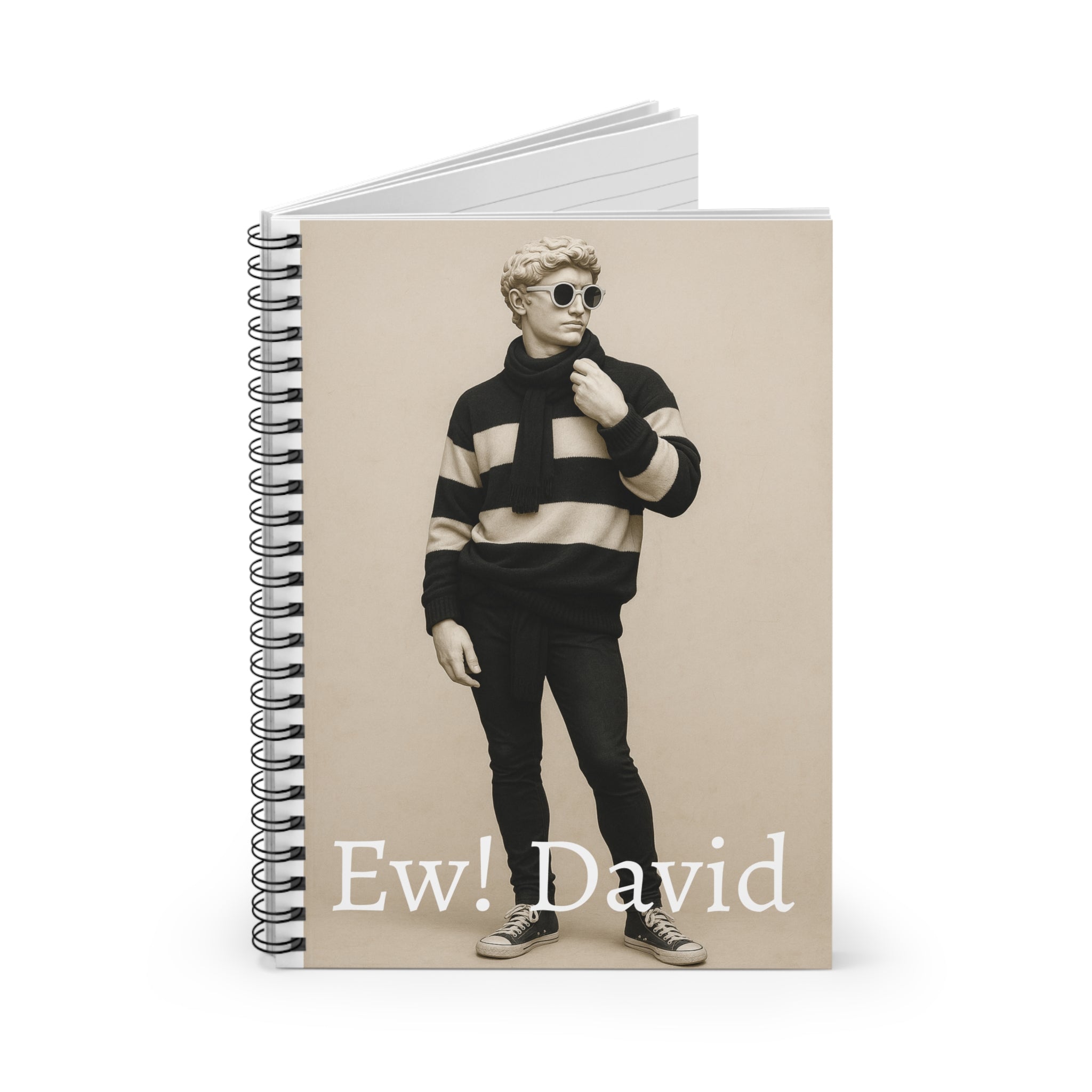 Spiral Notebook - Funny Shitt's Creek David Rose Quote