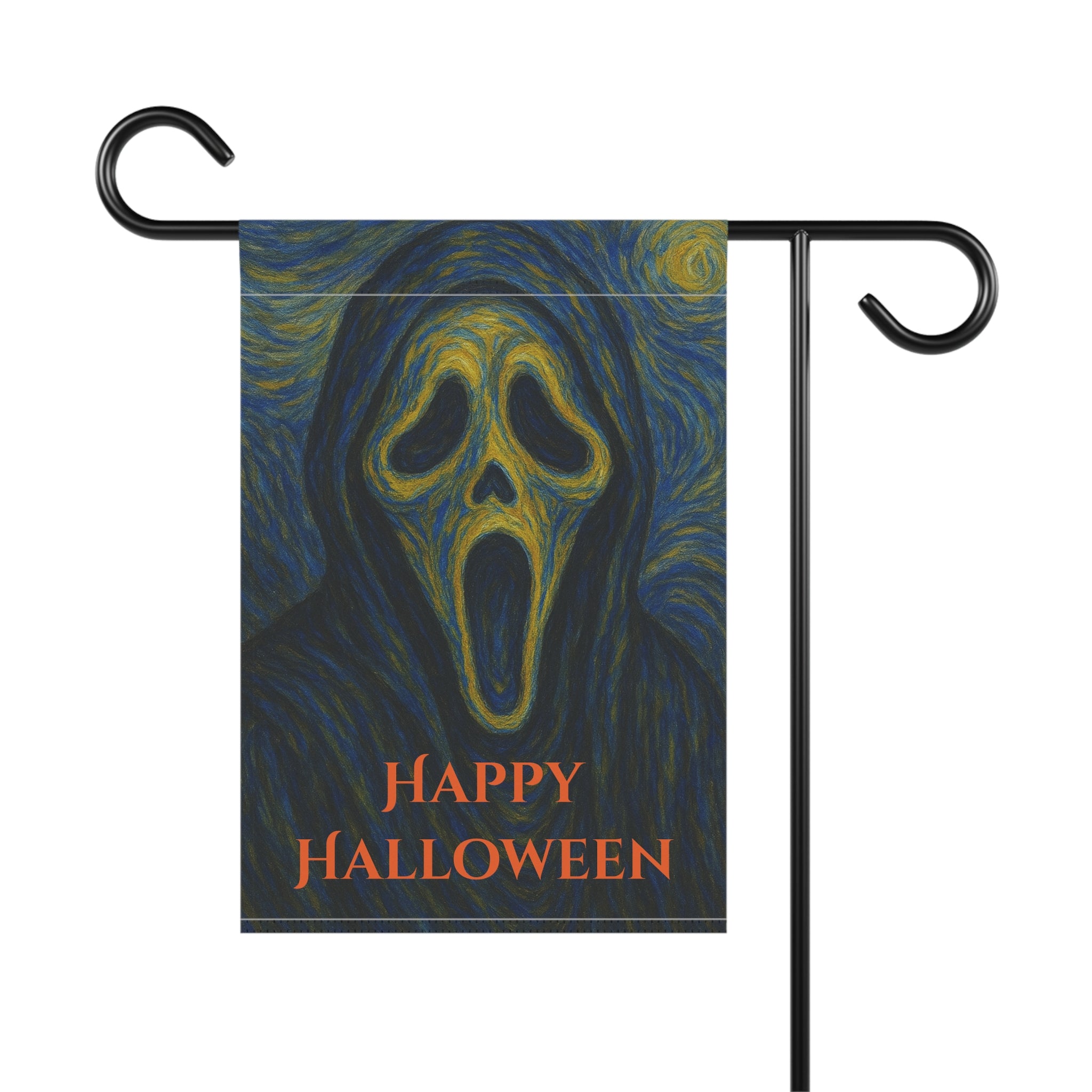 Halloween Garden Banner | Spooky Yard Decor, Fall Home Decor, Outdoor Decoration, Halloween Celebration Decoration, Festive Garden Flag