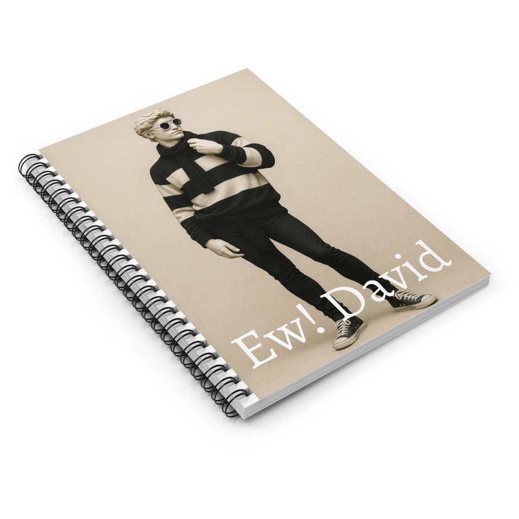 Spiral Notebook - Funny Shitt's Creek David Rose Quote