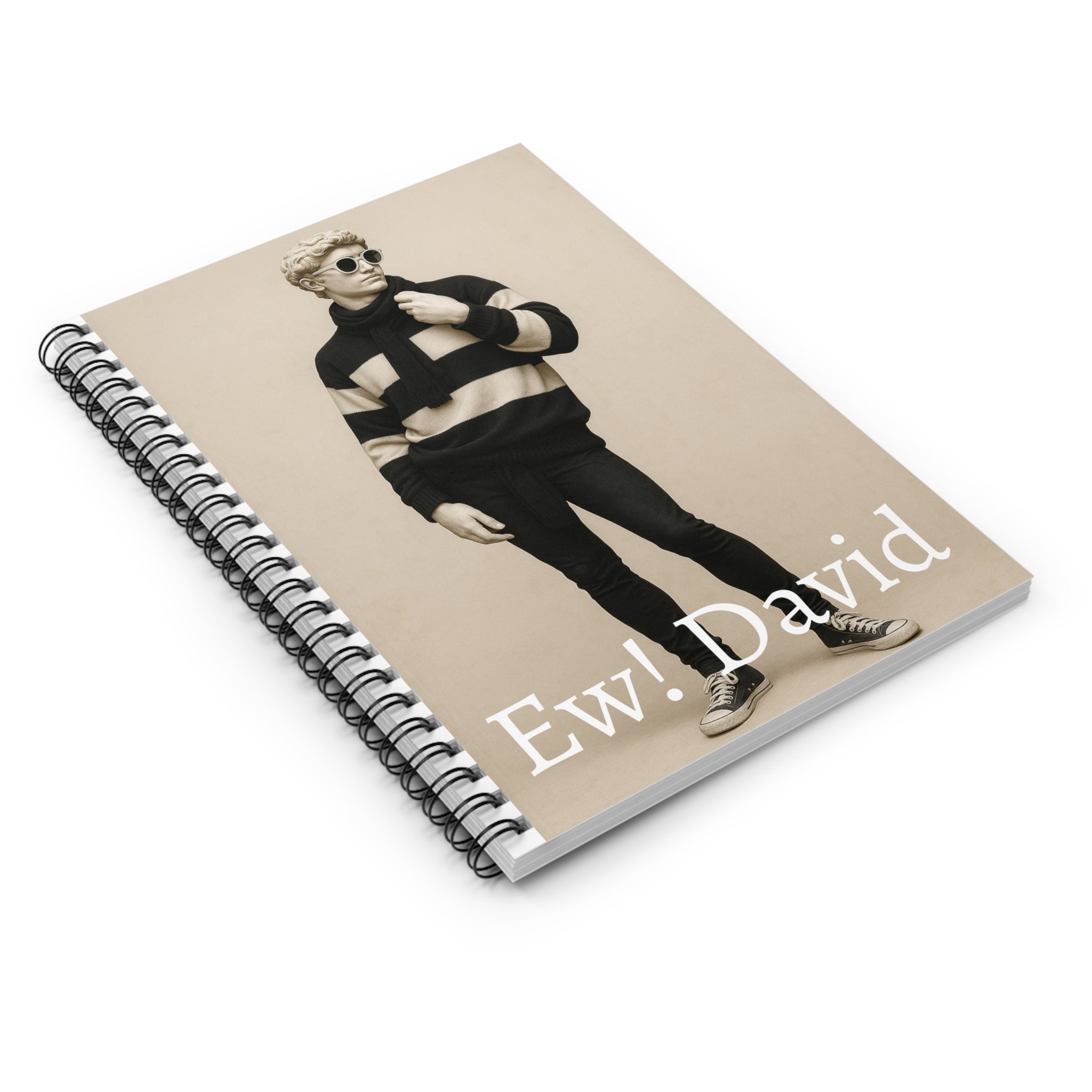 Spiral Notebook - Funny Shitt's Creek David Rose Quote