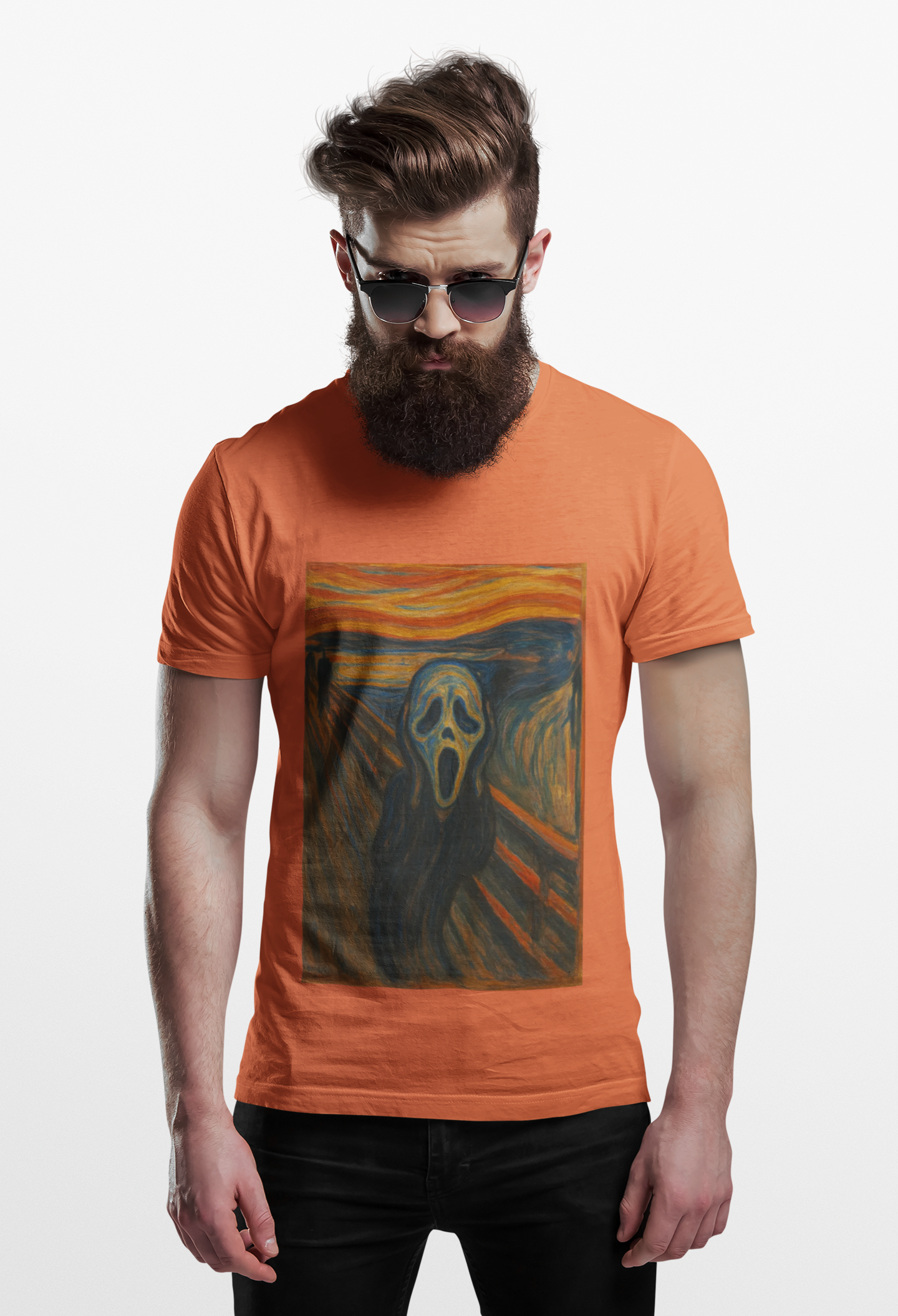 "Scream" Unisex Heavy Cotton Tee with Edvard Munch Inspired Design, Art T-Shirt, Vintage Aesthetic Tee, Gift for Art Lovers, Scream Shirt, [...]