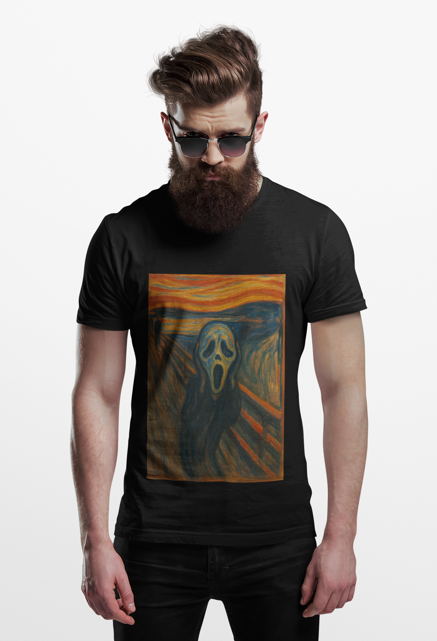"Scream" Unisex Heavy Cotton Tee with Edvard Munch Inspired Design, Art T-Shirt, Vintage Aesthetic Tee, Gift for Art Lovers, Scream Shirt, [...]