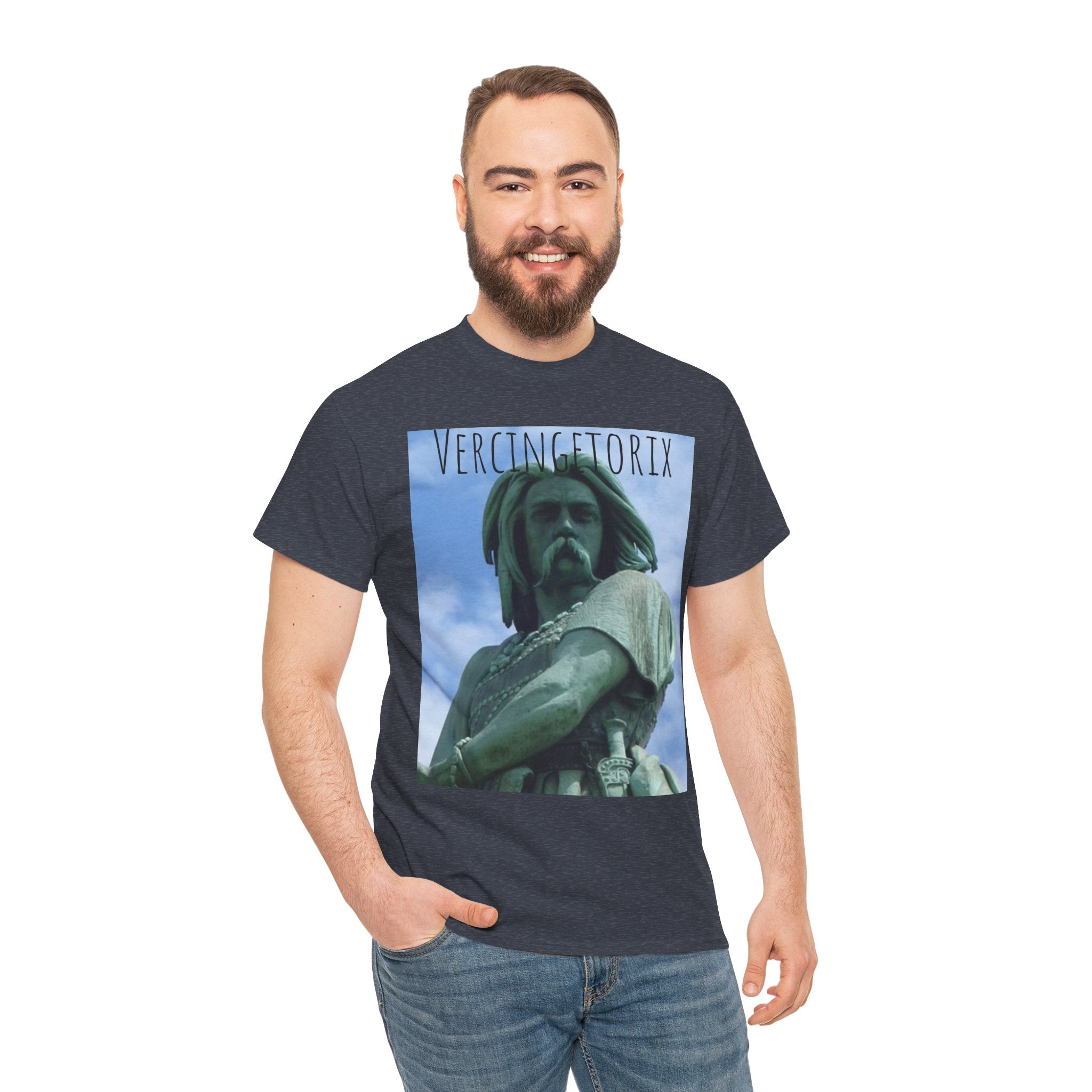 Vercingetorix 'Make France Gaul Again' T-shirt, History Lover Shirt, Cool Casual Wear, Catchy Slogan on the Back