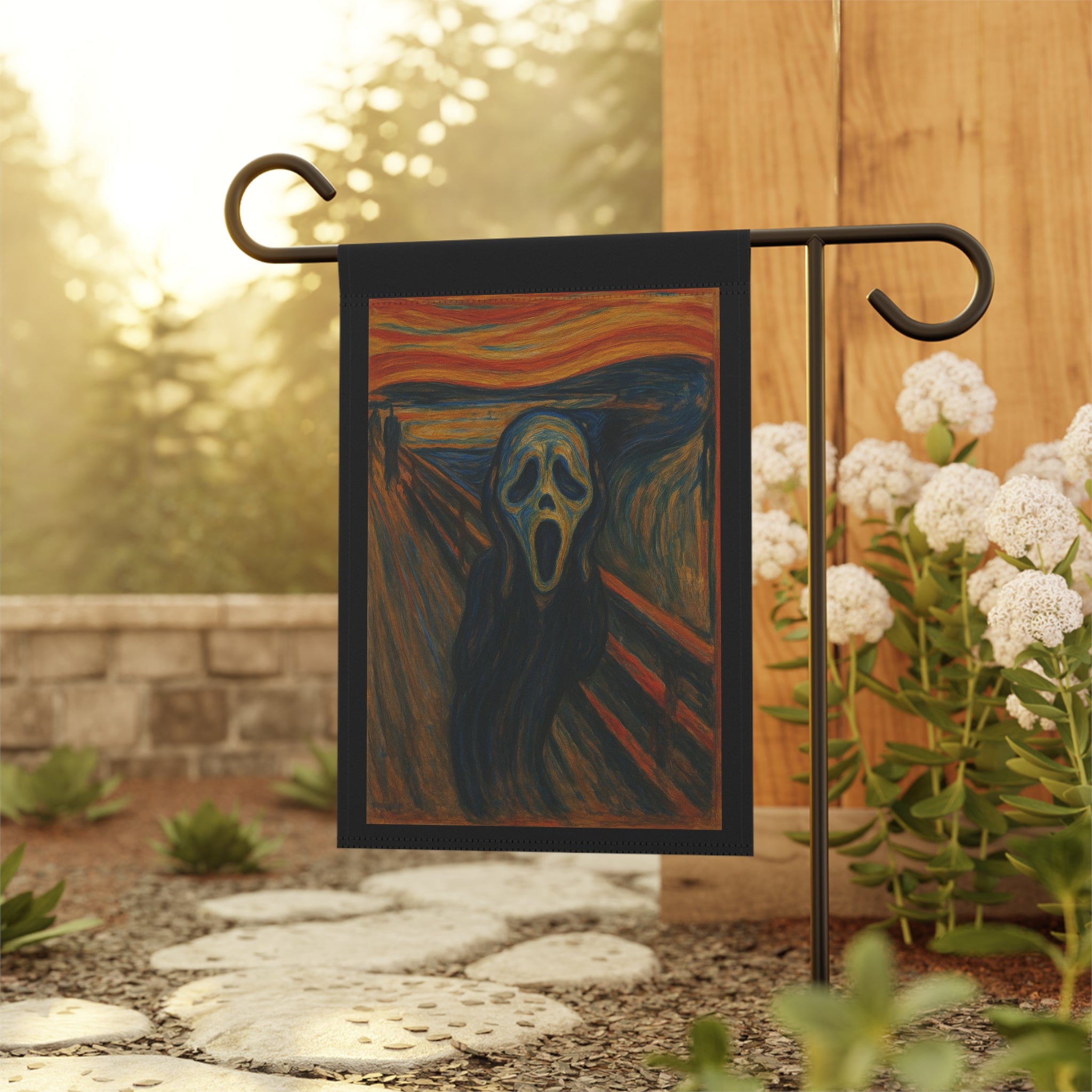 House Banner - Edvard Munch inspired 'Ghostface Scream'