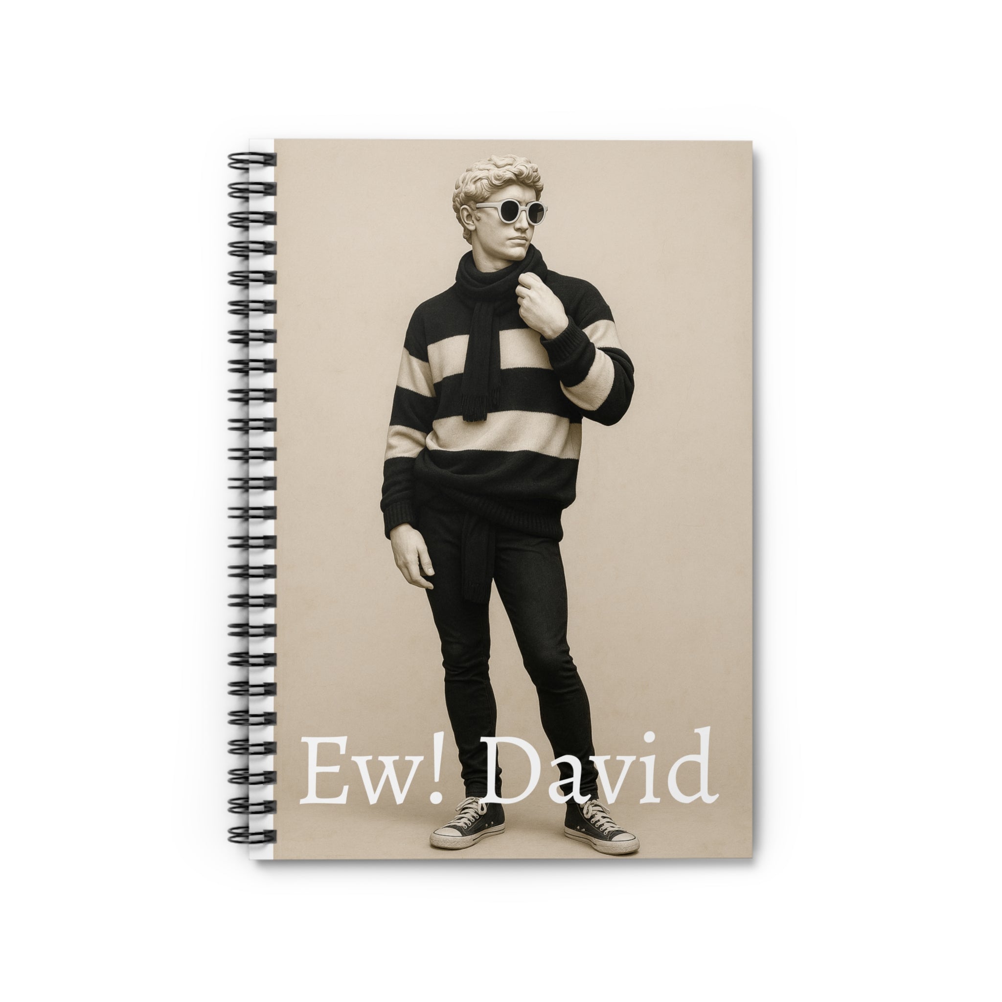 Spiral Notebook - Funny Shitt's Creek David Rose Quote