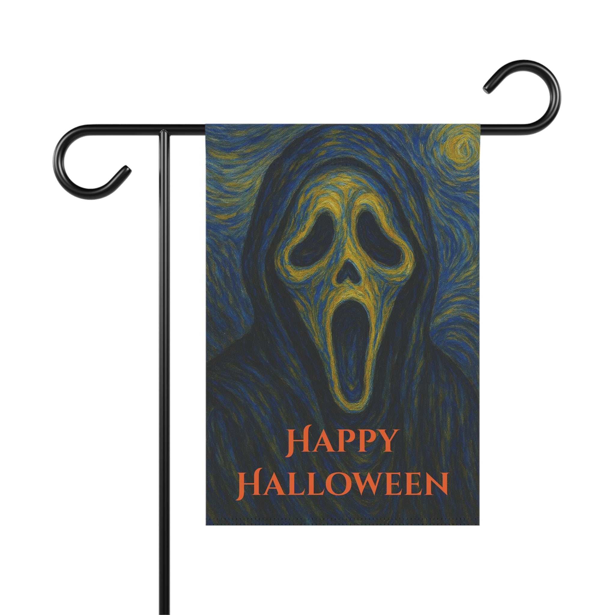 Halloween Garden Banner | Spooky Yard Decor, Fall Home Decor, Outdoor Decoration, Halloween Celebration Decoration, Festive Garden Flag